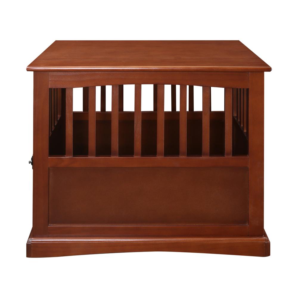 Pet Crate End Table - Walnut. Picture 2
