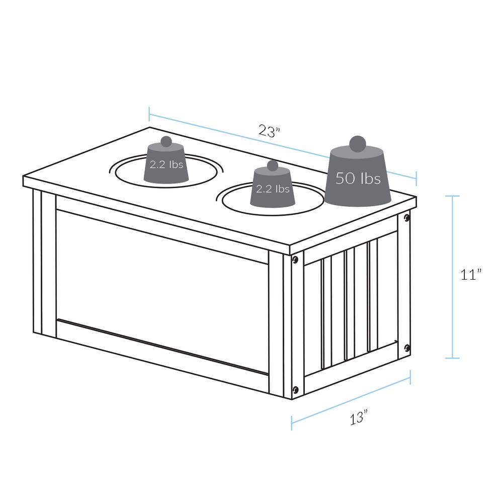Pet Feeder Storage Stand. Picture 7