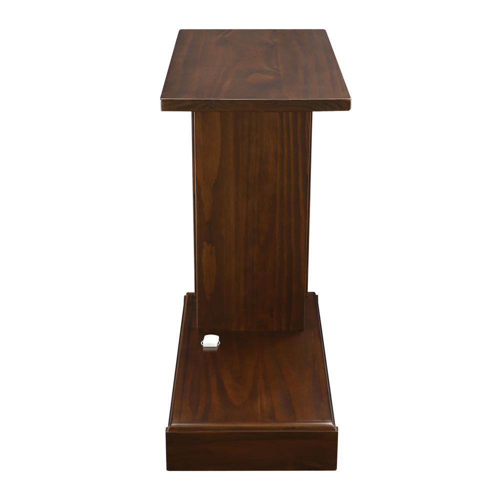 Monroe C-Table with Concealed Drawer, Concealment Furniture. Picture 2