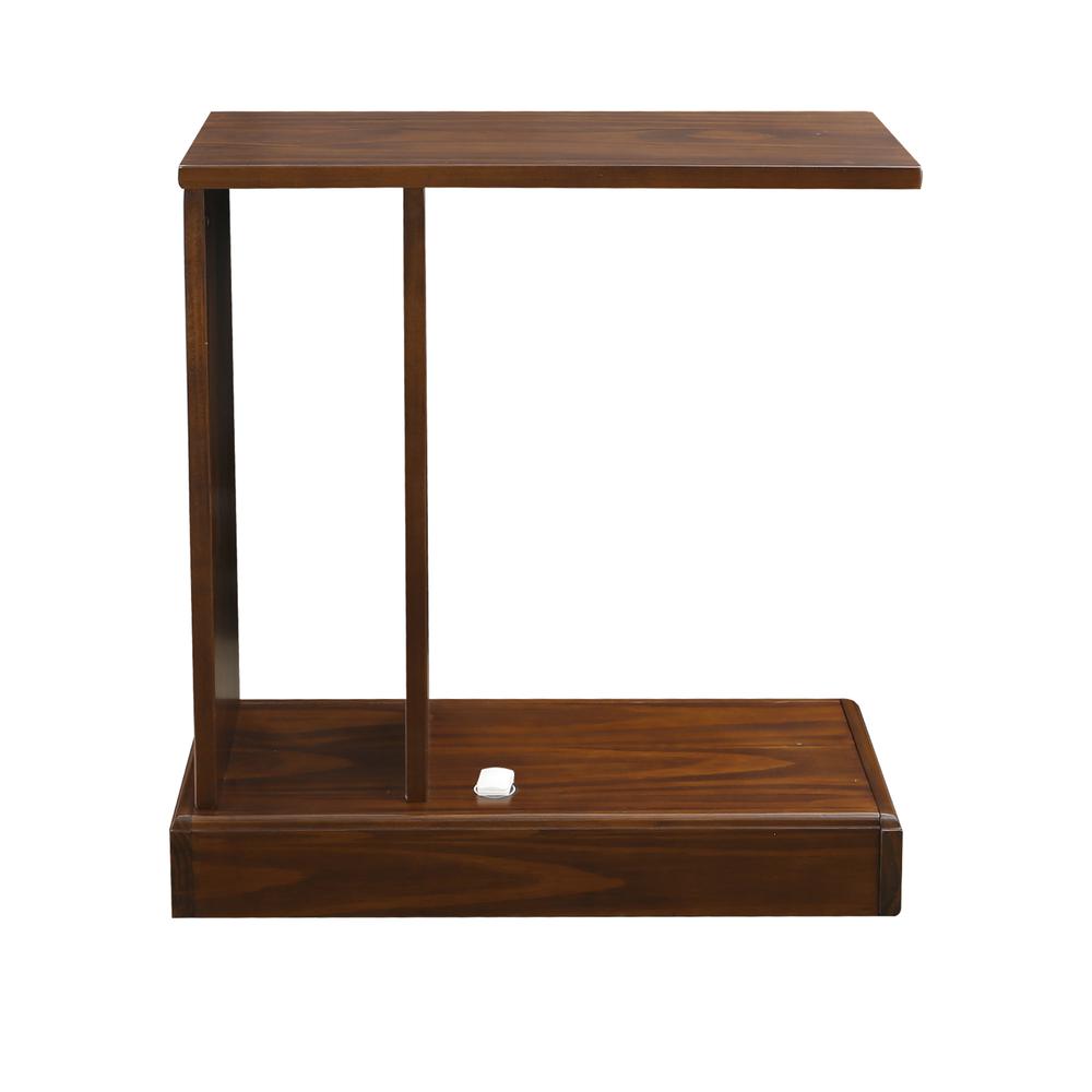 Monroe C-Table with Concealed Drawer, Concealment Furniture. Picture 3