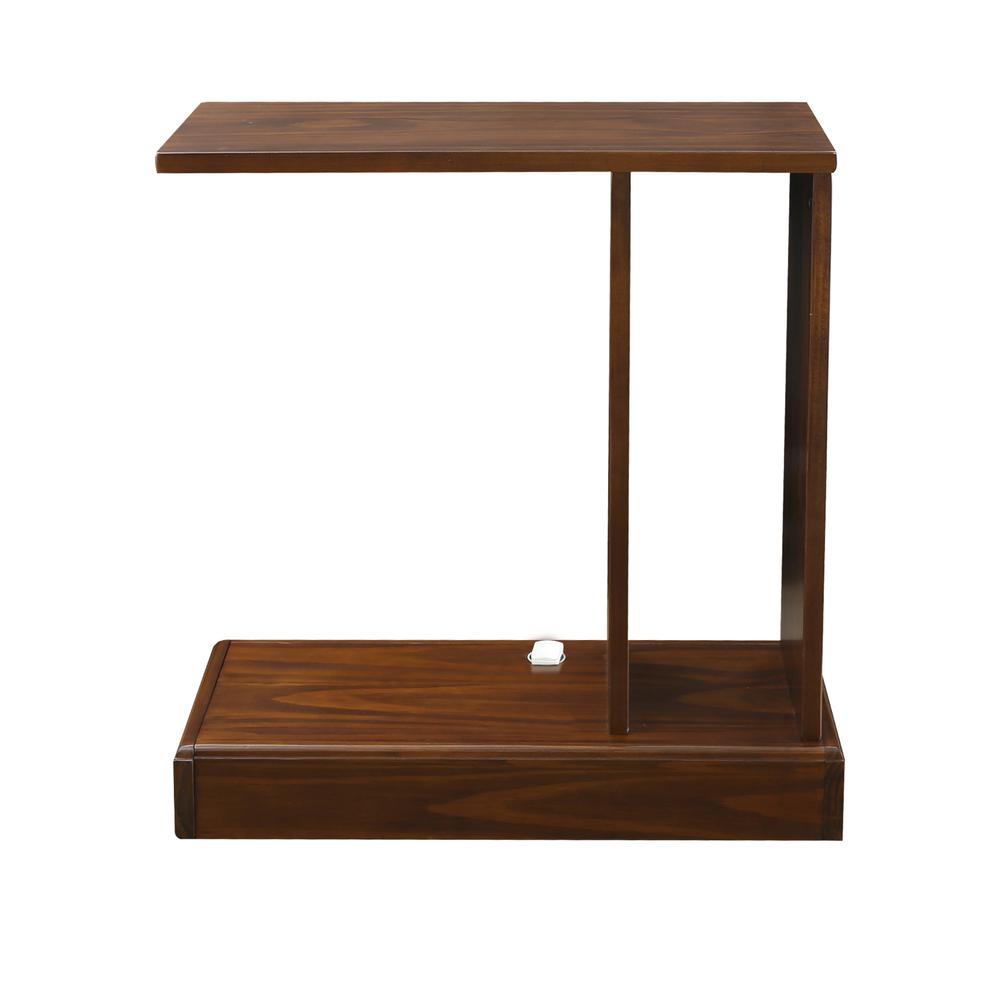 Monroe C-Table with Concealed Drawer, Concealment Furniture. Picture 4