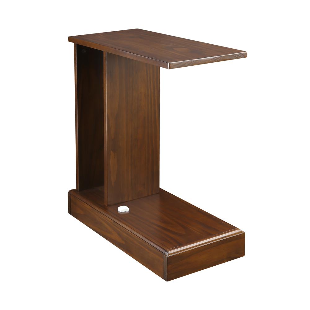 Monroe C-Table with Concealed Drawer, Concealment Furniture. Picture 1