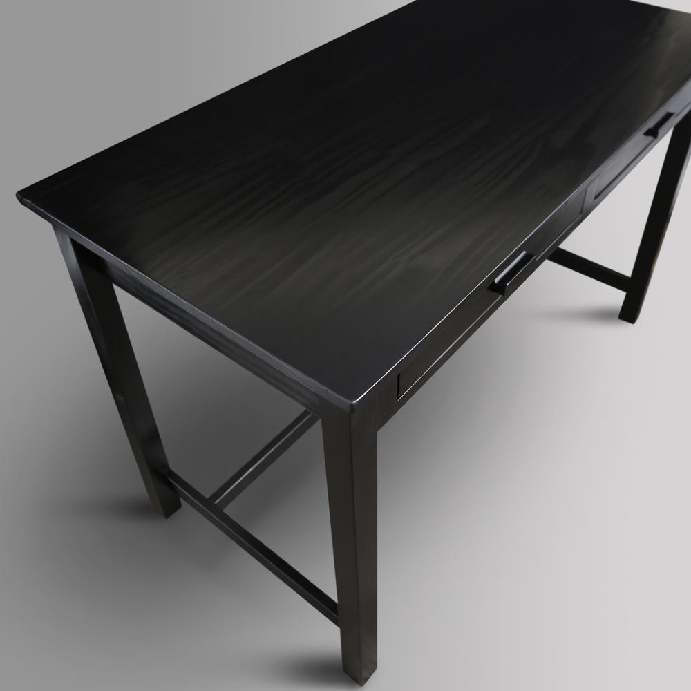 Jefferson Work Desk with Concealed Side Drawer, Concealment Furniture. Picture 11