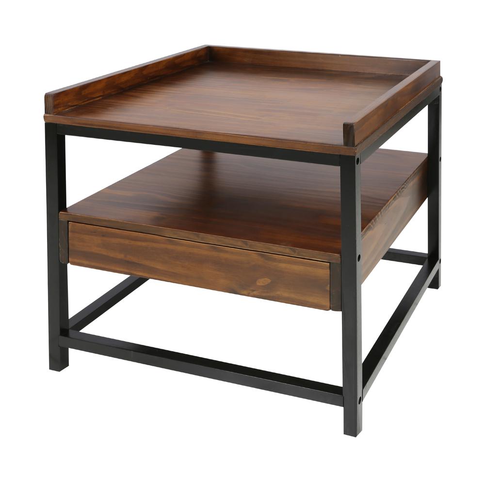 Horizon End Table with Drawer. Picture 5