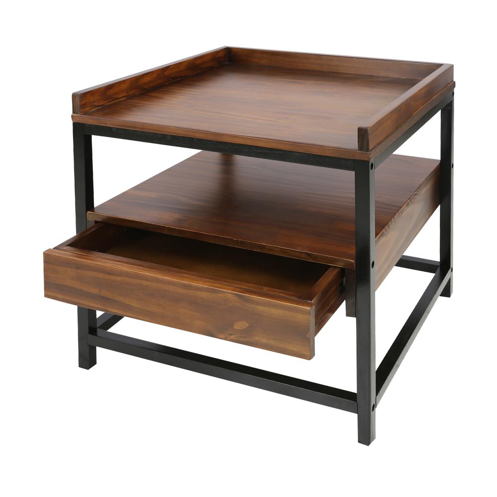 Horizon End Table with Drawer. Picture 6