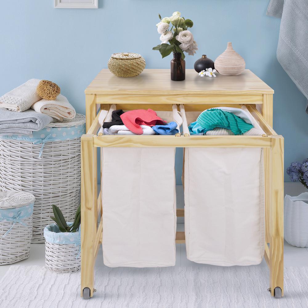 Eco Home Laundry Prep Hamper. Picture 8