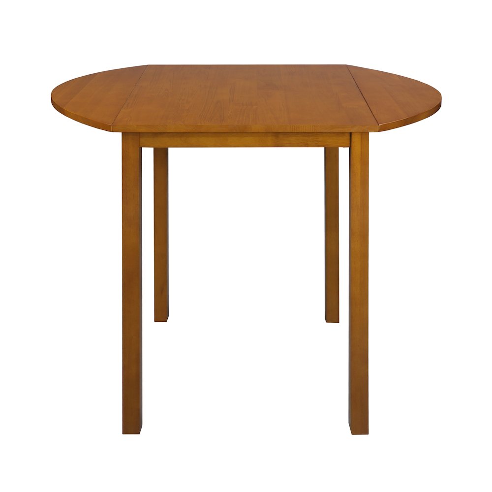Wings 100% Solid Wood Dining Room Drop Leaf Table. Picture 13
