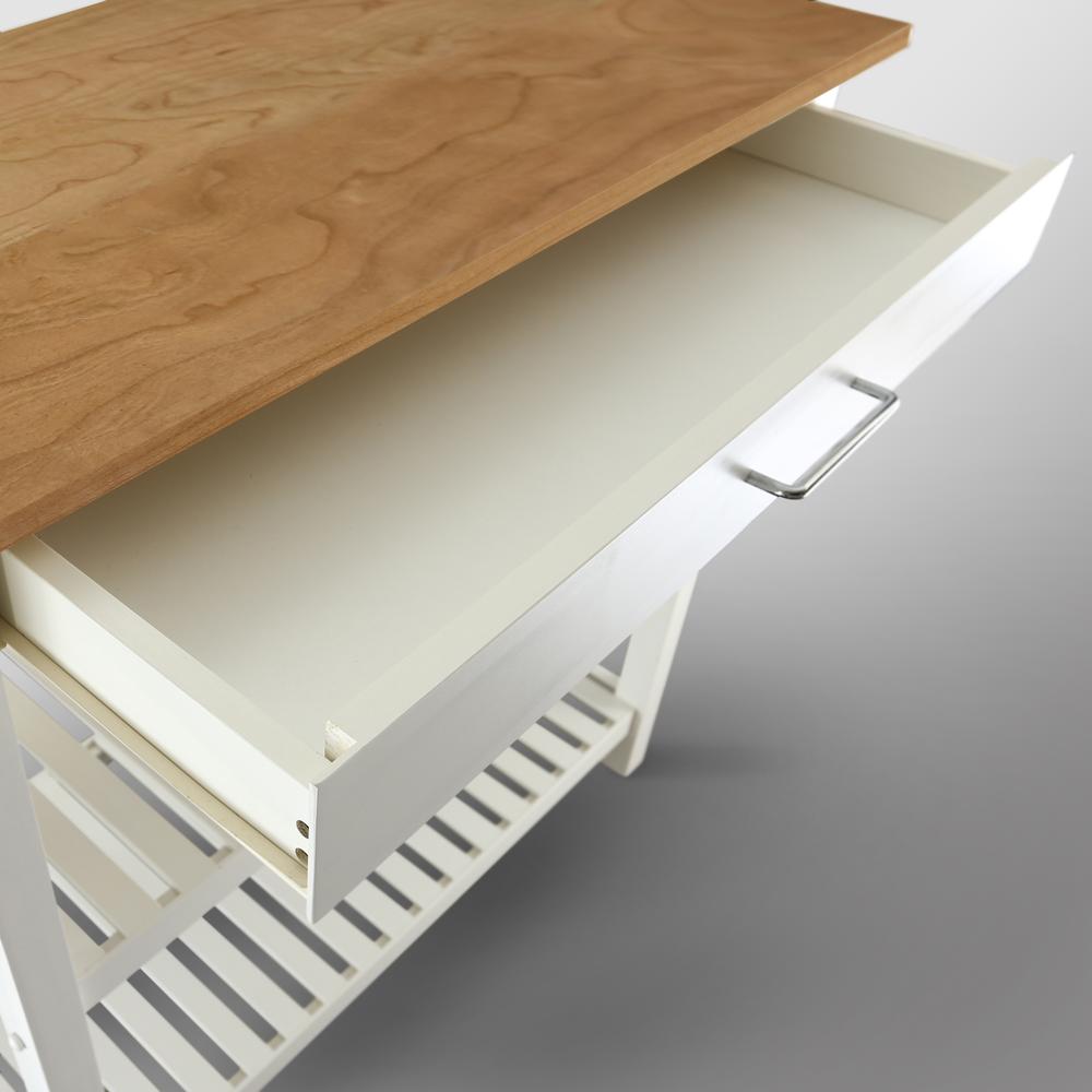Kitchen Island with Solid American Cherry Top. Picture 10