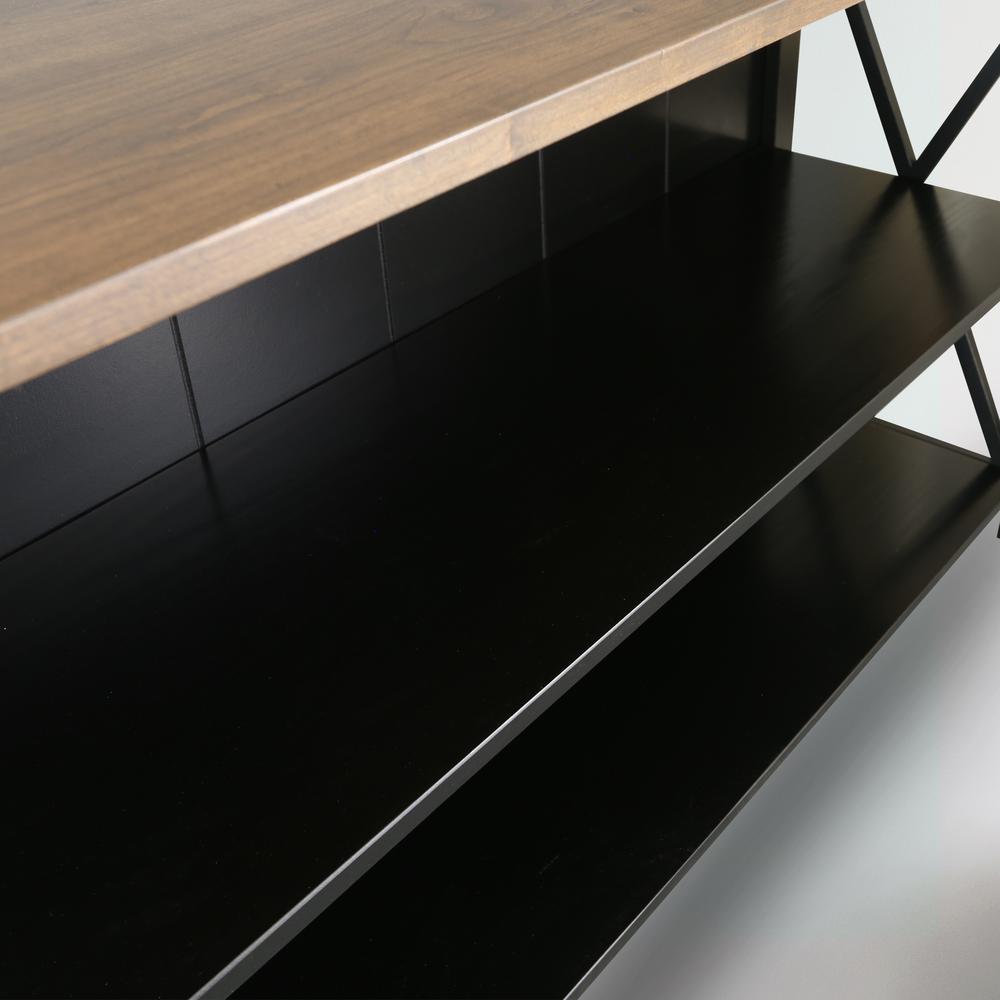 Ashford Console Table / TV Stand with Spacious Shelves, Top made with 100% Solid USA Cherry Wood. Picture 10