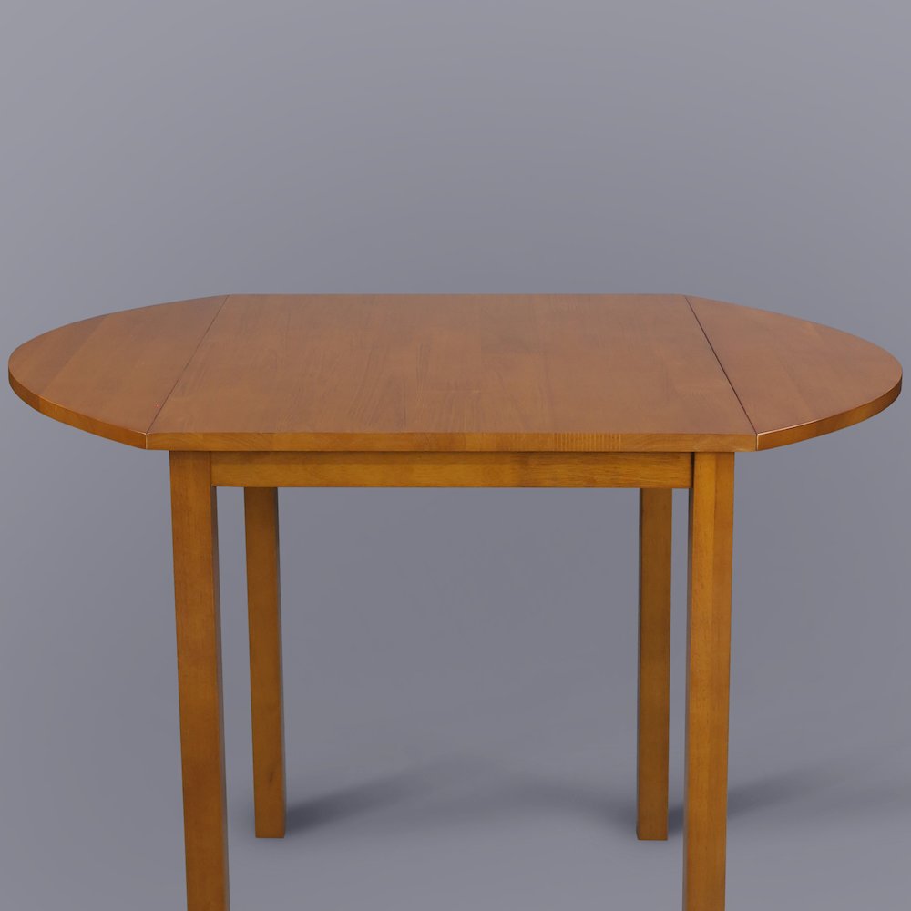 Wings 100% Solid Wood Dining Room Drop Leaf Table. Picture 12