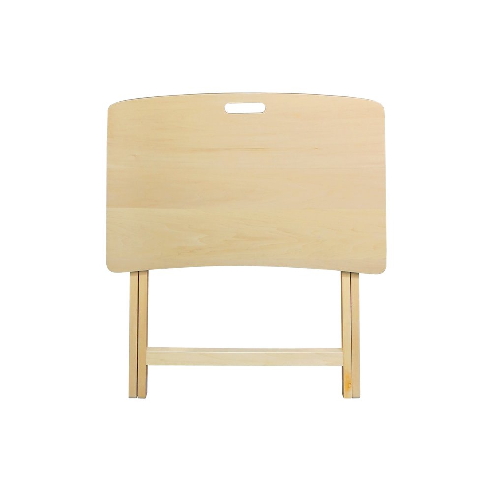 Arizona Folding Table with Solid Hardwood, Natural. Picture 13