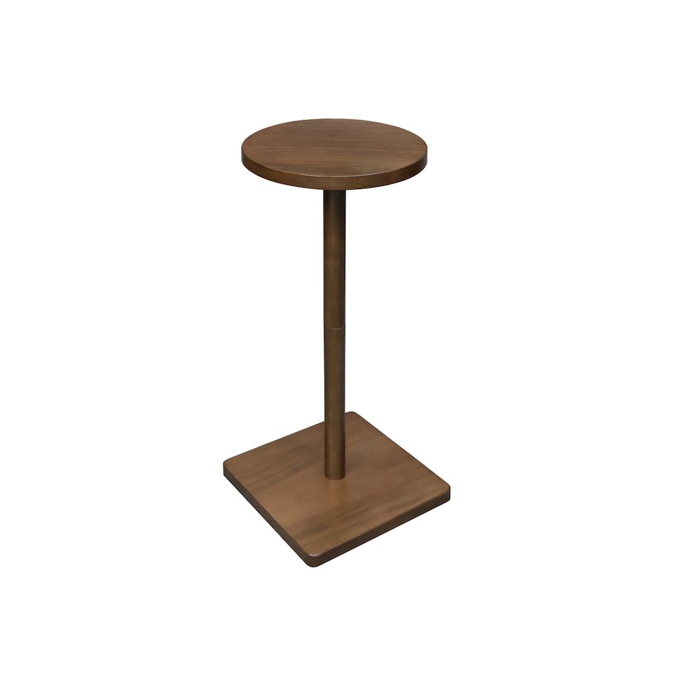 100% American Hardwood Drink Table. Picture 3