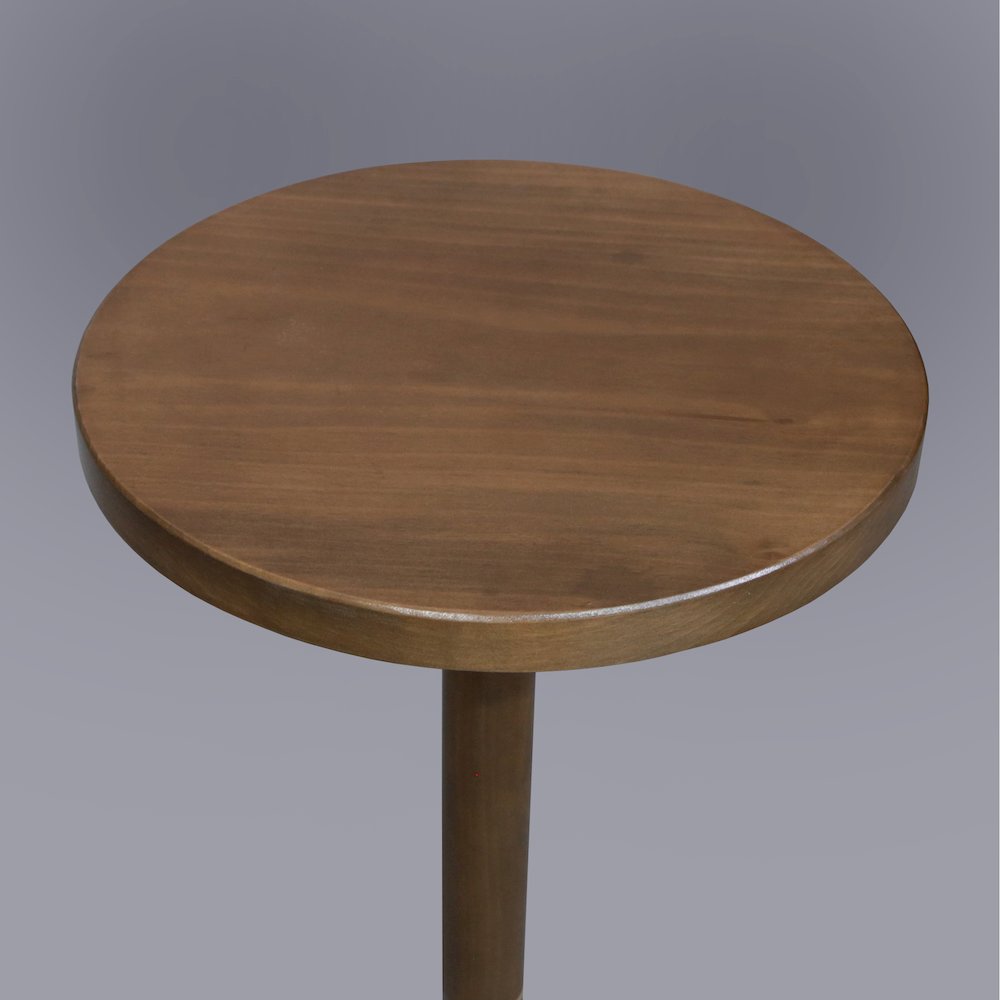 100% American Hardwood Drink Table. Picture 8