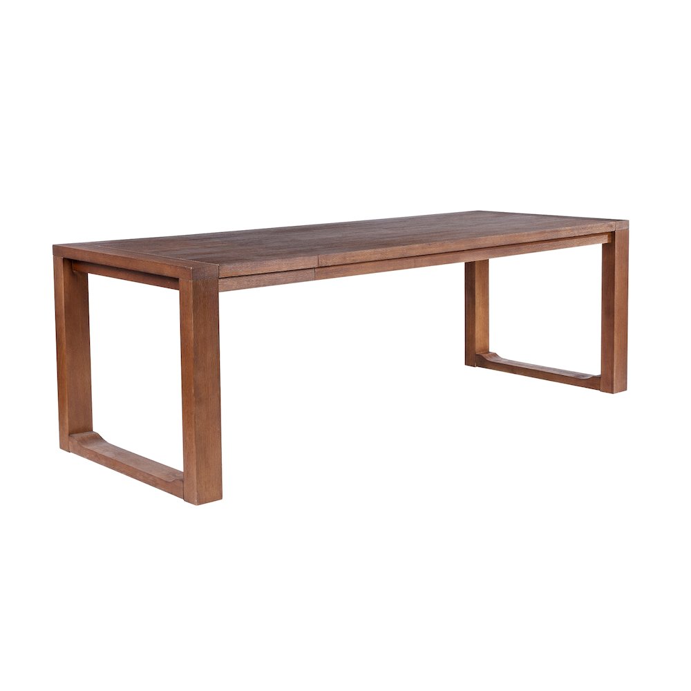 Rasmus 5pc Dining Set - Chestnut Wire-Brush Finish. Picture 2