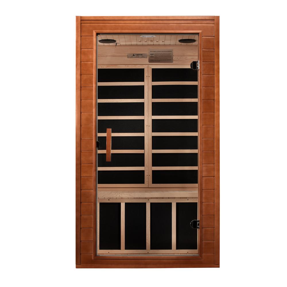 Avila Elite 1-2-person Ultra Low EMF (Under 3MG) FAR Infrared Sauna. Picture 1