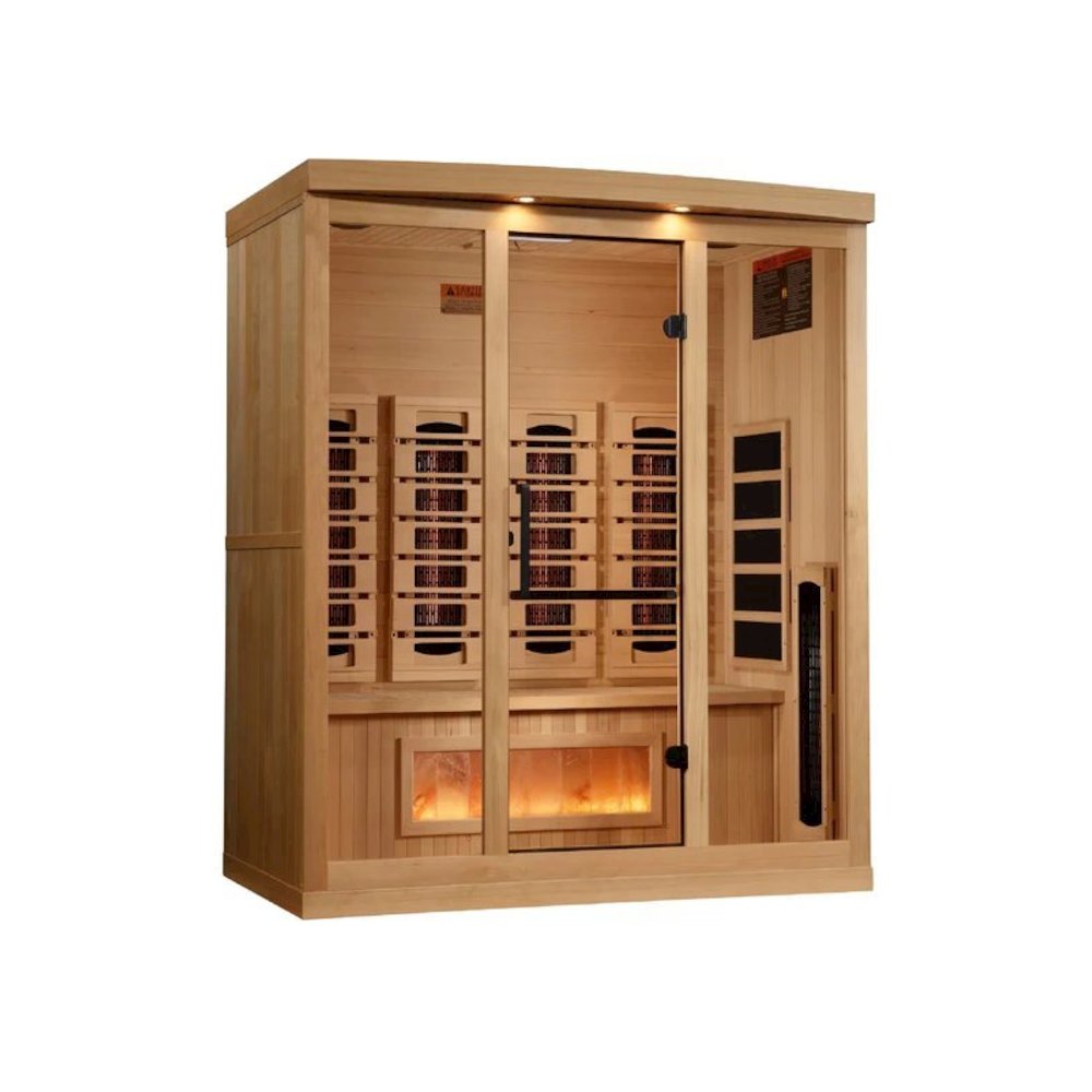 4-Person Full Spectrum PureTech™ Near Zero EMF FAR Infrared Sauna. Picture 1