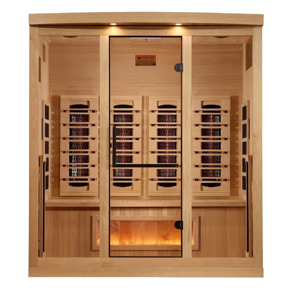 4-Person Full Spectrum PureTech™ Near Zero EMF FAR Infrared Sauna. Picture 2