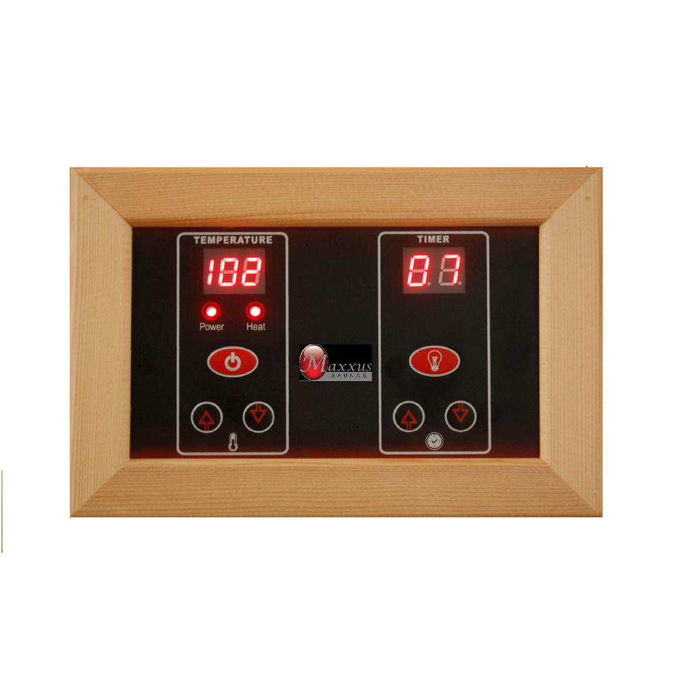 Maxxus 4 Per Near Zero EMF FAR Infrared Carbon Canadian Hemlock Sauna;. Picture 6
