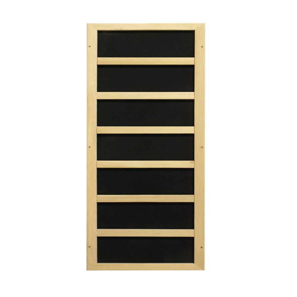 Lugano 3-person Low EMF (Under 8MG) FAR Infrared Sauna (Canadian Hemlock). Picture 8