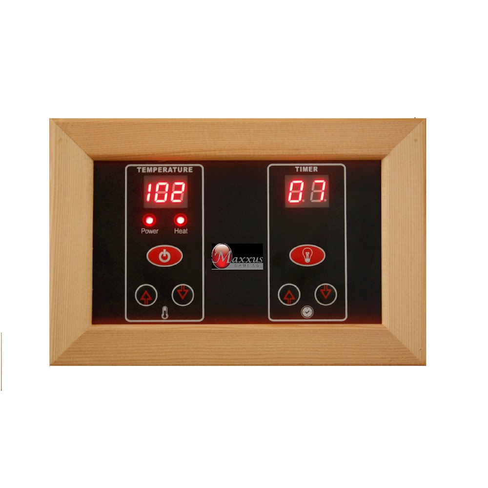 Maxxus Seattle 2-Person Near Zero EMF (Under 3MG) FAR Infrared Sauna. Picture 10