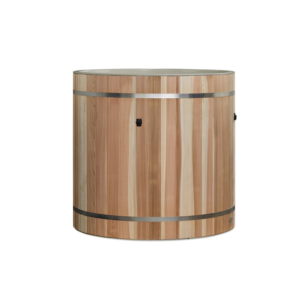 Dynamic Cold Therapy Barrel - Plastic with Pacific Cedar Exterior. Picture 2