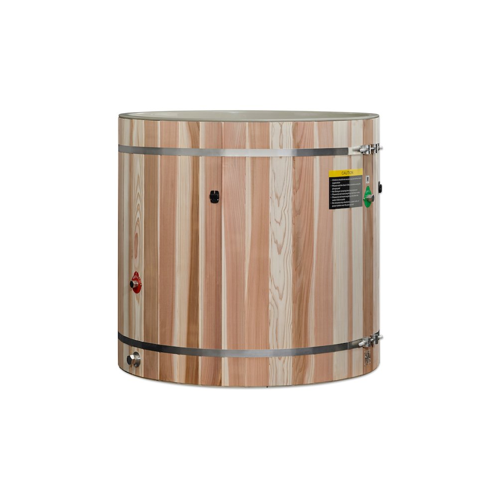 Dynamic Cold Therapy Barrel - Plastic with Pacific Cedar Exterior. Picture 4