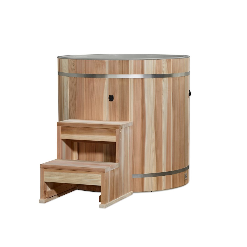 Dynamic Cold Therapy Barrel - Plastic with Pacific Cedar Exterior. Picture 6