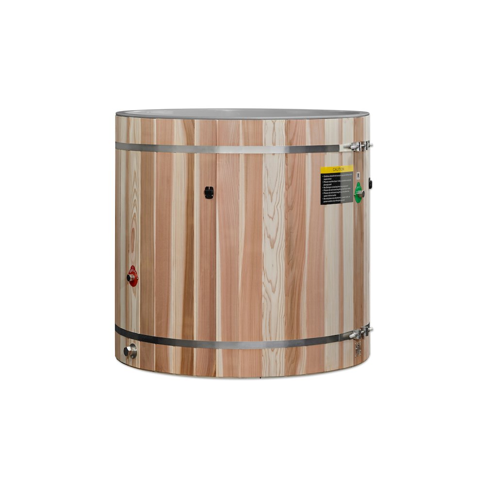 Dynamic Cold Therapy Barrel - Plastic with Pacific Cedar Exterior. Picture 9