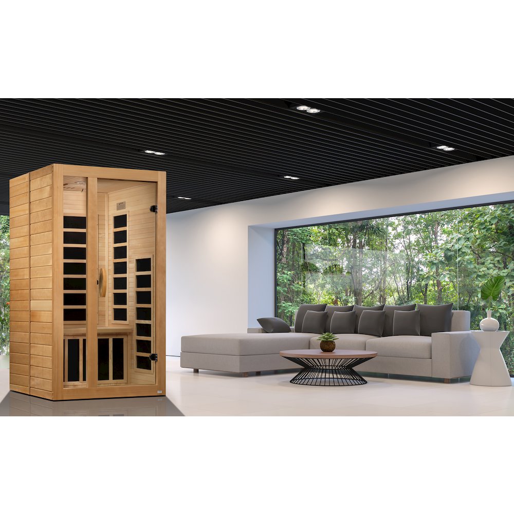 Dynamic Gracia Elite 1-2-person Ultra Low EMF (Between 3-5MG) FAR Infrared Sauna. Picture 16