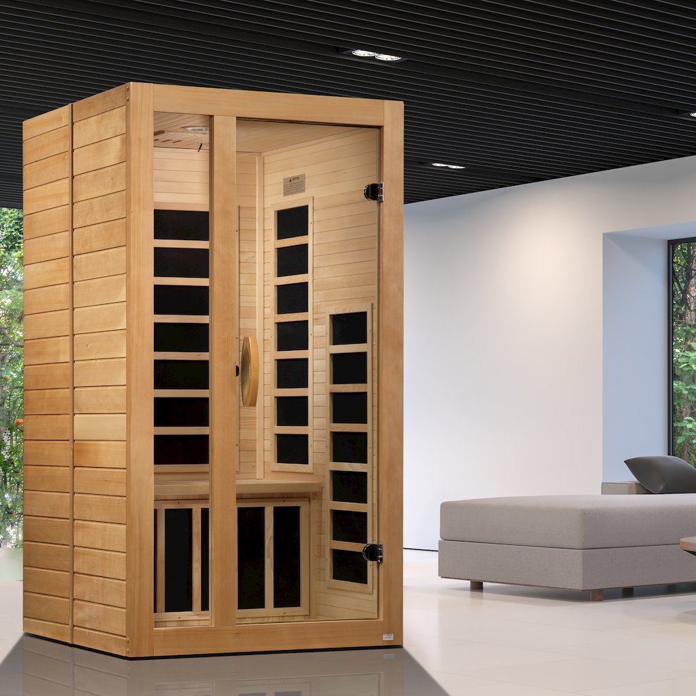 Dynamic Gracia Elite 1-2-person Ultra Low EMF (Between 3-5MG) FAR Infrared Sauna. Picture 15