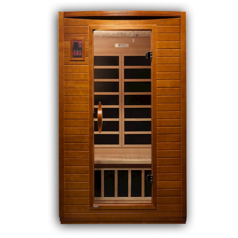 Versailles 2-person Low EMF (Under 8MG) FAR Infrared Sauna (Canadian Hemlock). Picture 1