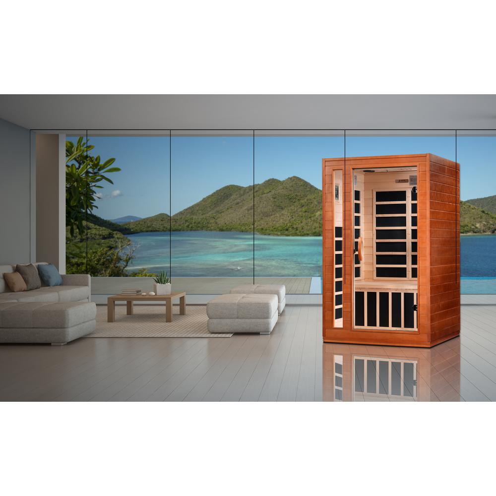 Cordoba Elite 2-person Ultra Low EMF (Under 3MG) FAR Infrared Sauna. Picture 8