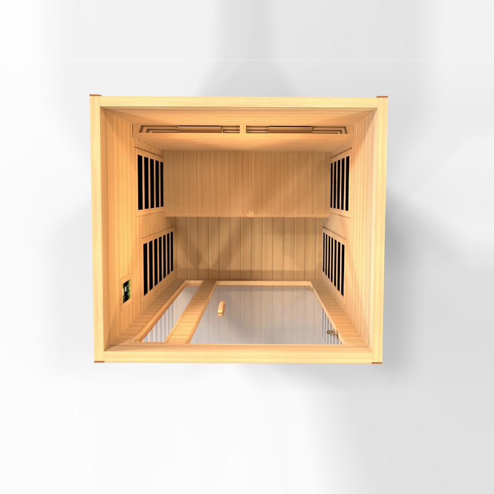 Cardoba 2-Person Full Spectrum Near Zero EMF (Under 2MG) FAR Infrared Sauna. Picture 9