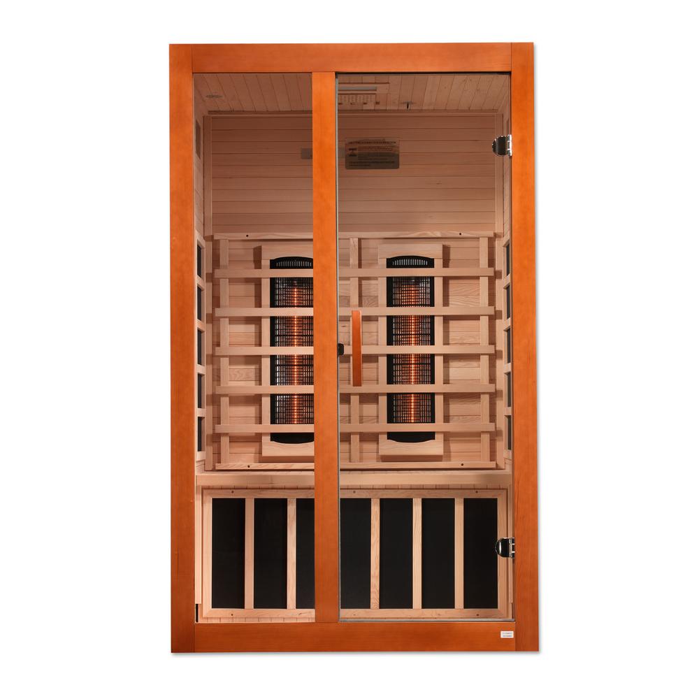 Santiago 2-Person Full Spectrum Near Zero EMF (Under 2MG) FAR Infrared Sauna. Picture 8