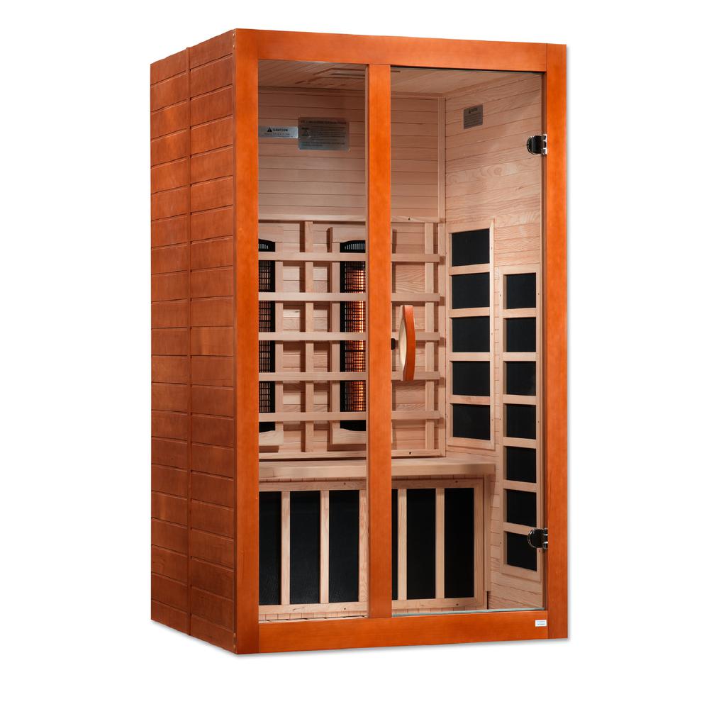 Santiago 2-Person Full Spectrum Near Zero EMF (Under 2MG) FAR Infrared Sauna. Picture 1
