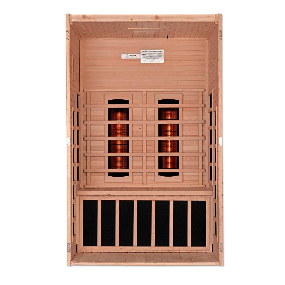 Santiago 2-Person Full Spectrum Near Zero EMF (Under 2MG) FAR Infrared Sauna. Picture 3