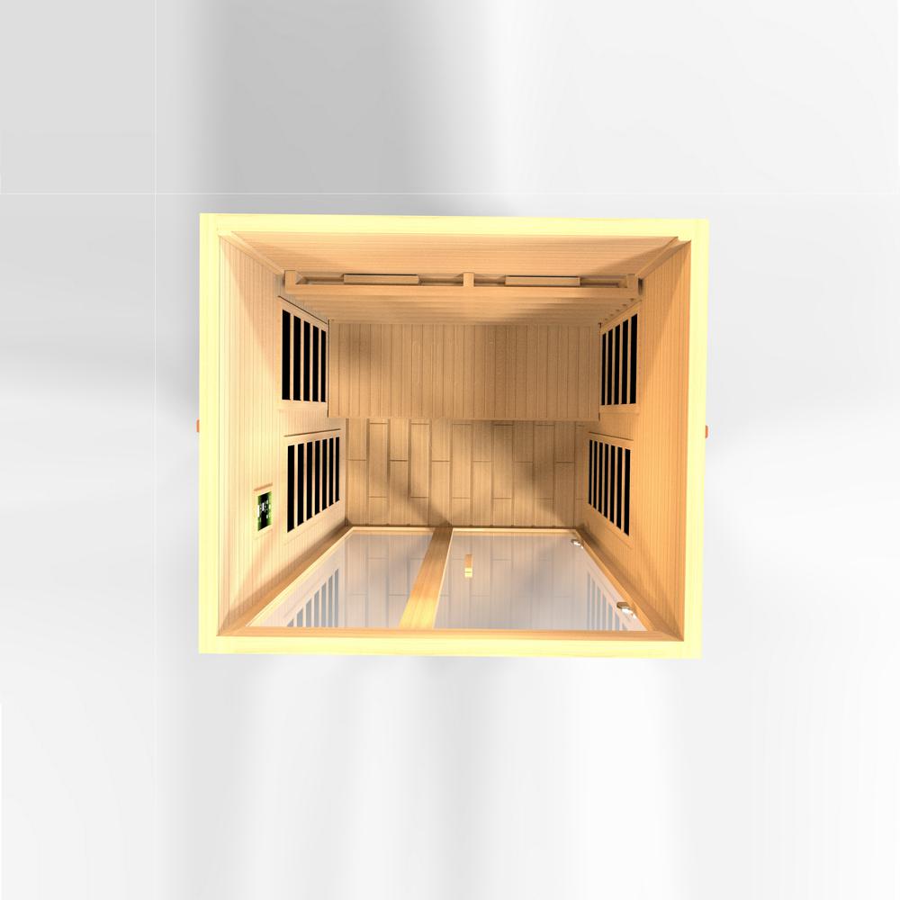 Santiago 2-Person Full Spectrum Near Zero EMF (Under 2MG) FAR Infrared Sauna. Picture 11