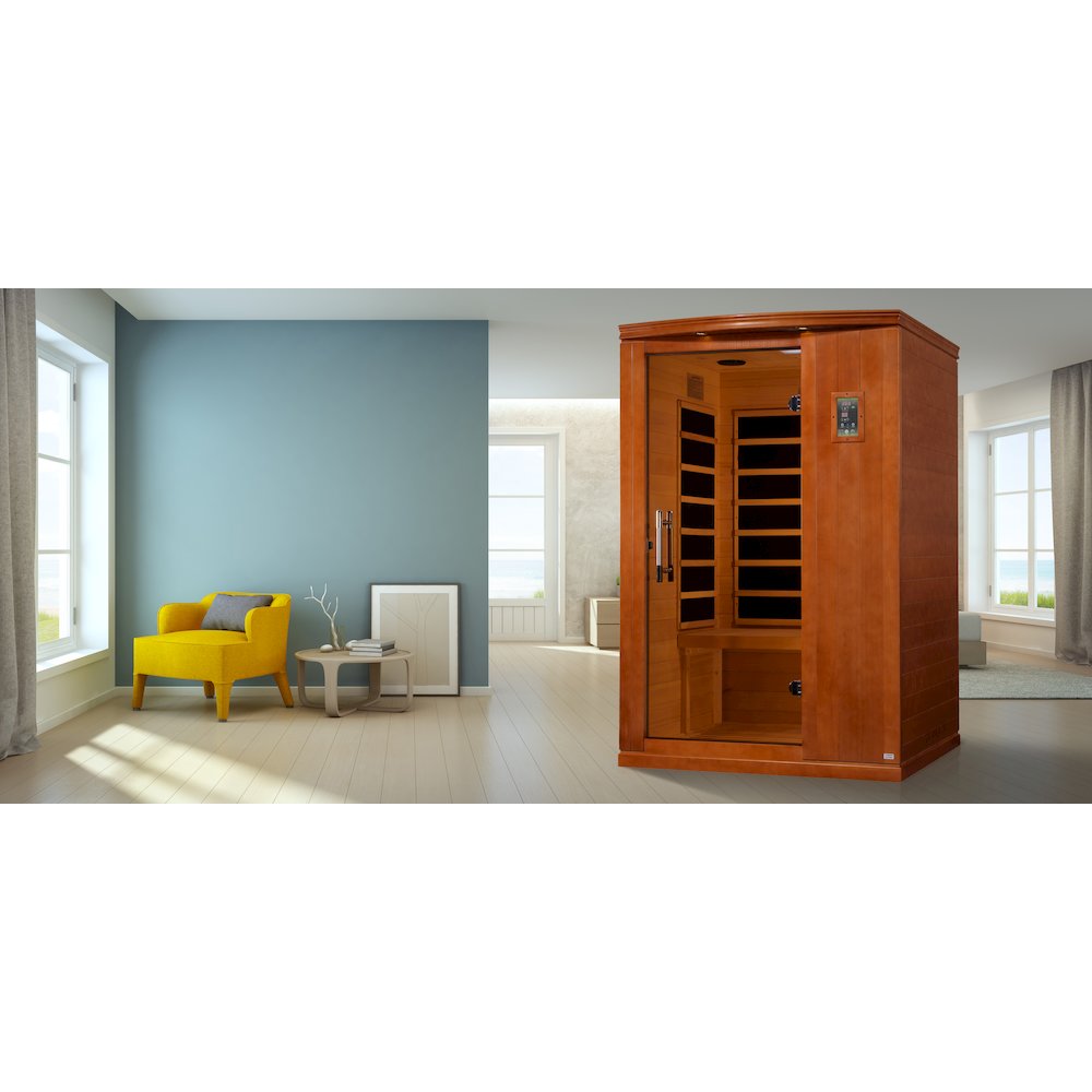 Dynamic Venice Elite 2-person Ultra Low EMF (Between 3-5MG) FAR Infrared Sauna. Picture 2