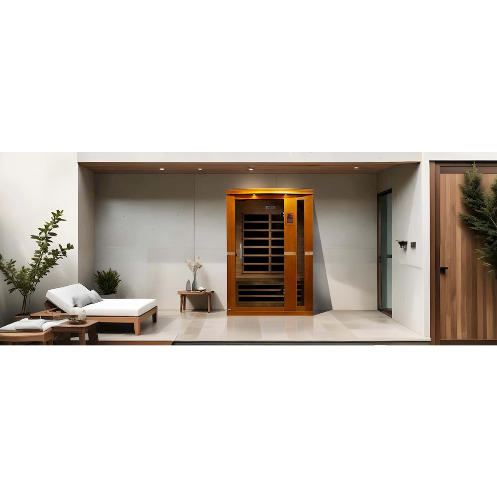 Dynamic Vittoria Elite 2-person Ultra Low EMF (Between 3-5MG) FAR Infrared Sauna. Picture 15