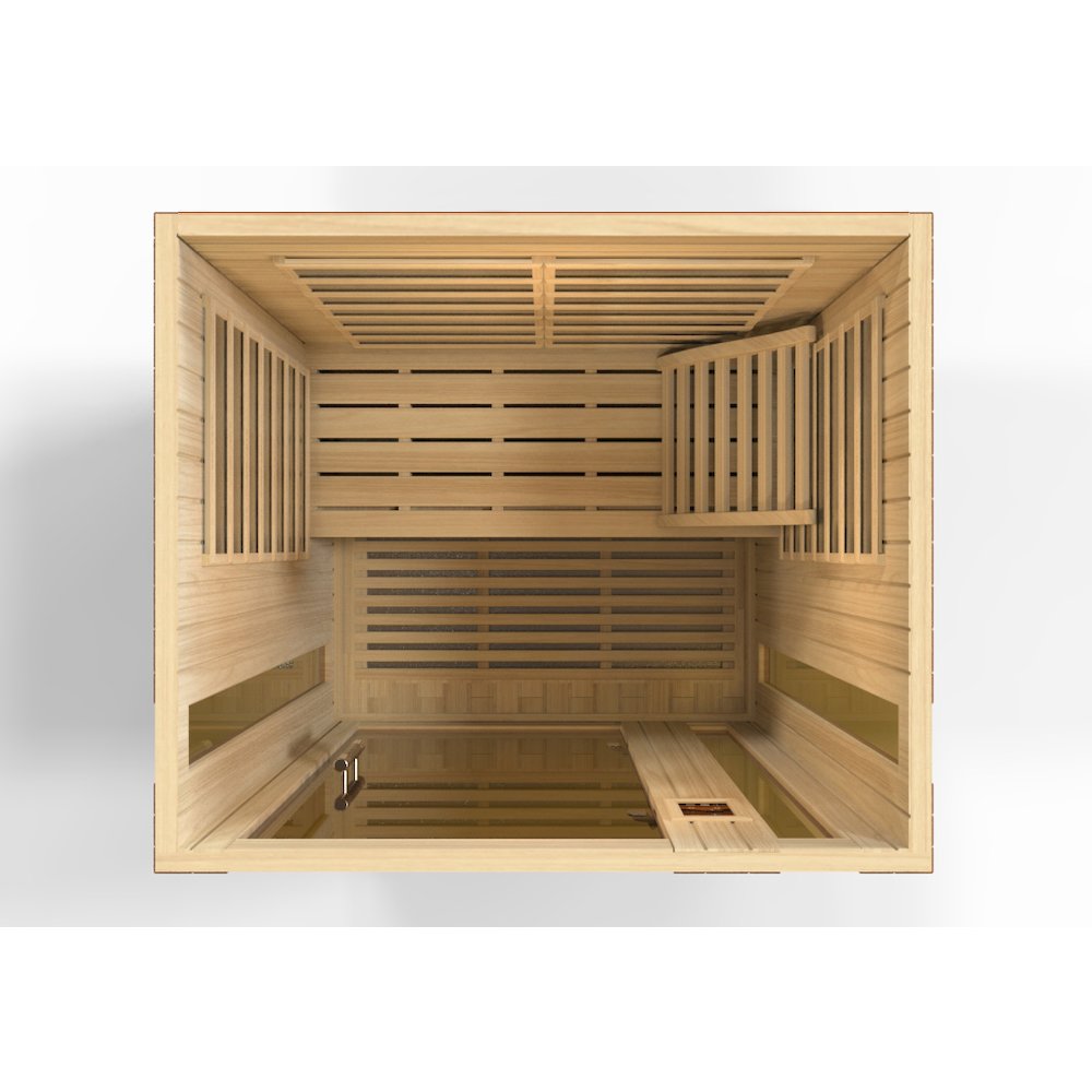 Dynamic Vittoria Elite 2-person Ultra Low EMF (Between 3-5MG) FAR Infrared Sauna. Picture 11