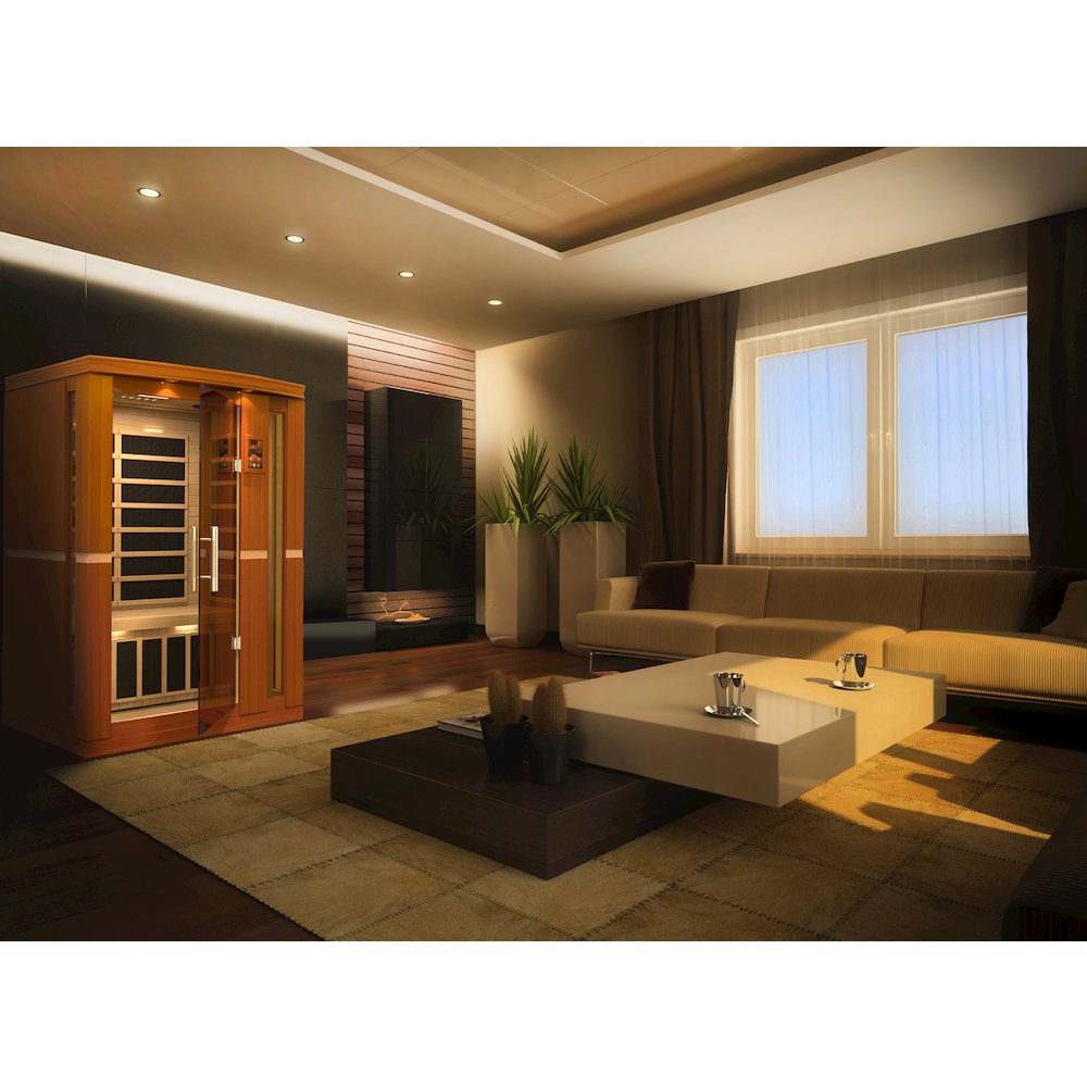 Dynamic Vittoria Elite 2-person Ultra Low EMF (Between 3-5MG) FAR Infrared Sauna. Picture 19