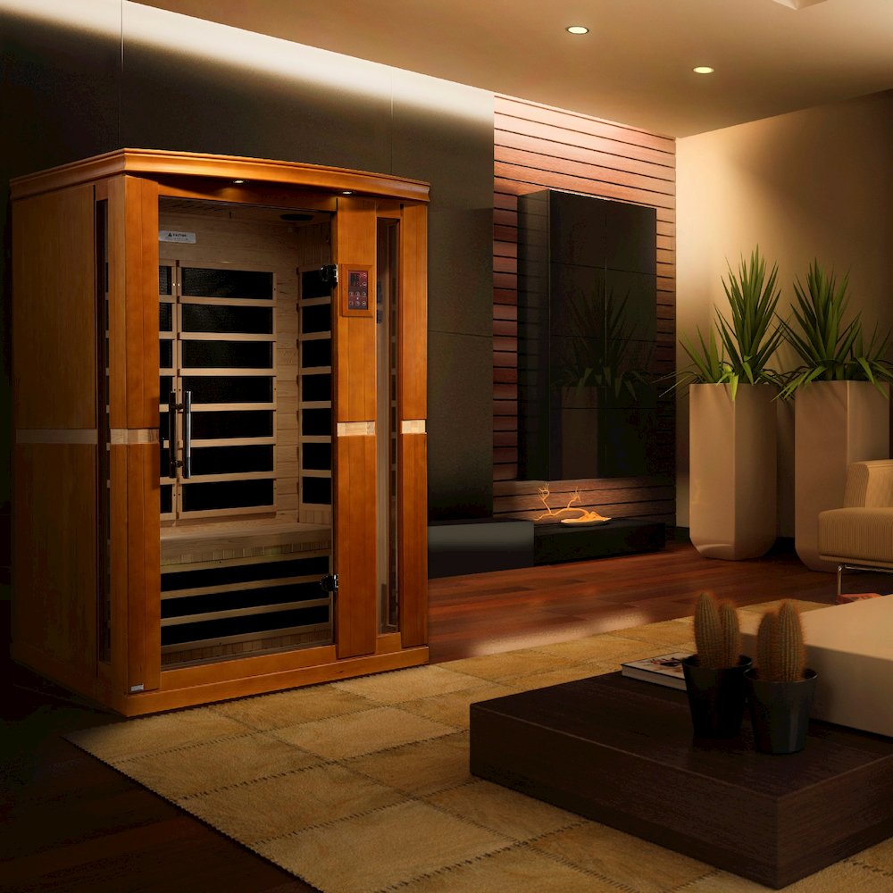 Dynamic Vittoria Elite 2-person Ultra Low EMF (Between 3-5MG) FAR Infrared Sauna. Picture 16