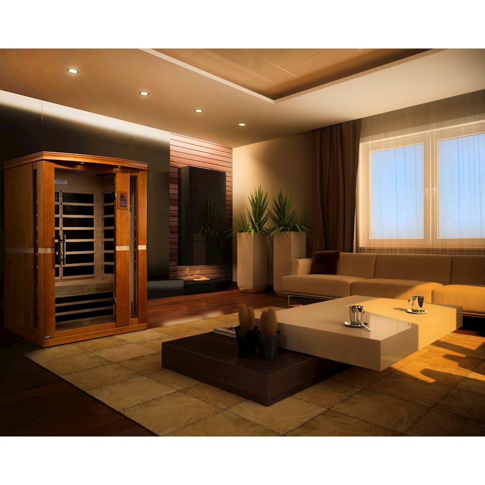 Dynamic Vittoria Elite 2-person Ultra Low EMF (Between 3-5MG) FAR Infrared Sauna. Picture 17