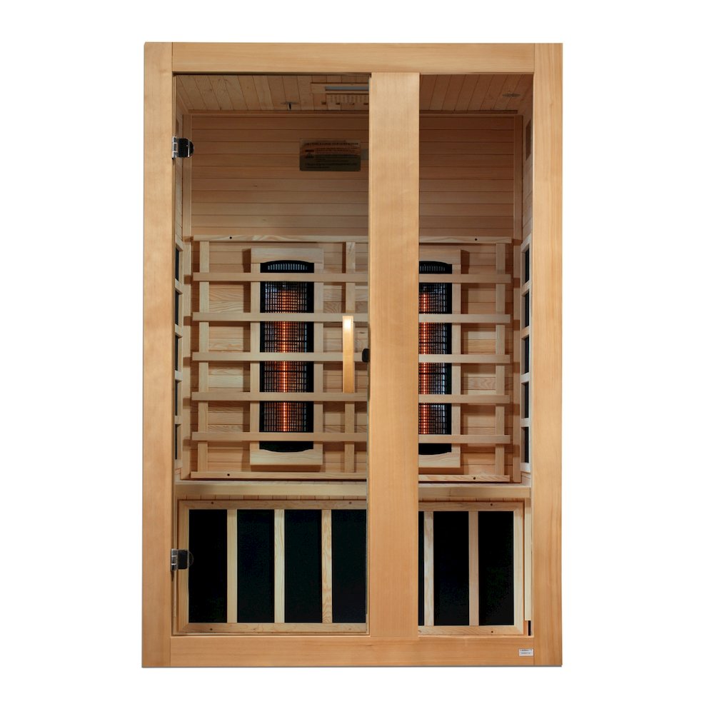 Serena 2-Person Full Spectrum Near Zero EMF (Under 3MG) FAR Infrared Sauna. Picture 2