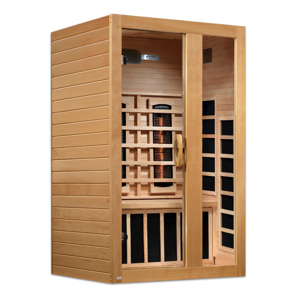 Serena 2-Person Full Spectrum Near Zero EMF (Under 3MG) FAR Infrared Sauna. Picture 1