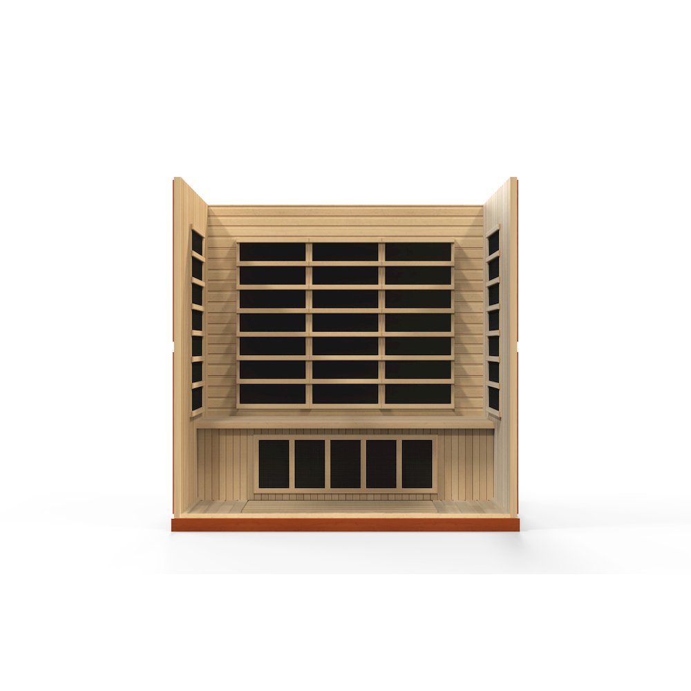 Dynamic Bergamo Elite 4-person Ultra Low EMF (Between 3-5MG) FAR Infrared Sauna. Picture 4