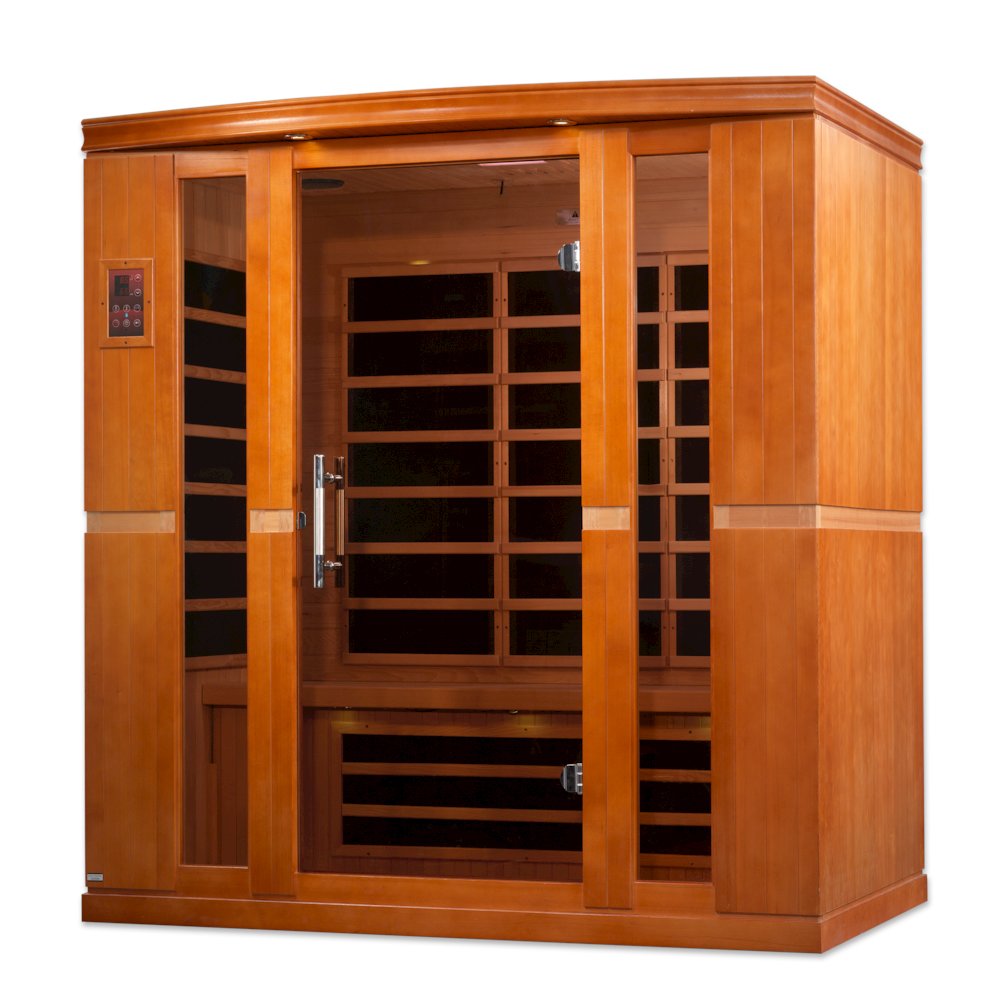 Dynamic Bergamo Elite 4-person Ultra Low EMF (Between 3-5MG) FAR Infrared Sauna. Picture 2