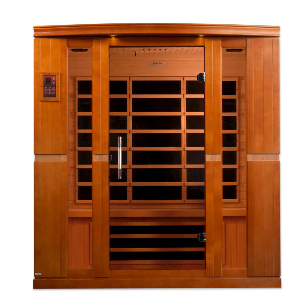 Dynamic Bergamo Elite 4-person Ultra Low EMF (Between 3-5MG) FAR Infrared Sauna. Picture 3