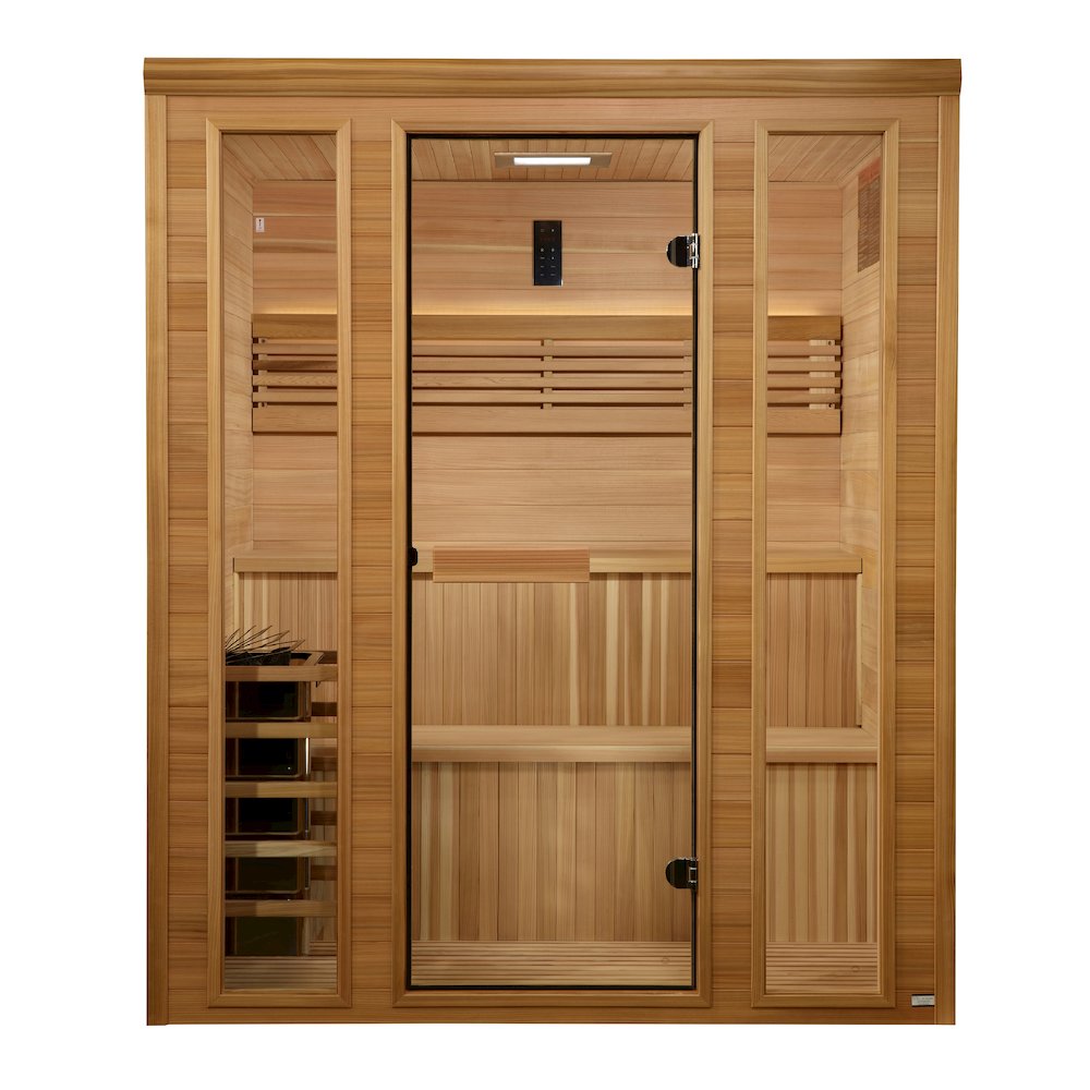 Engelberg Edition 4 - 6 Person Traditional Steam Sauna. Picture 1