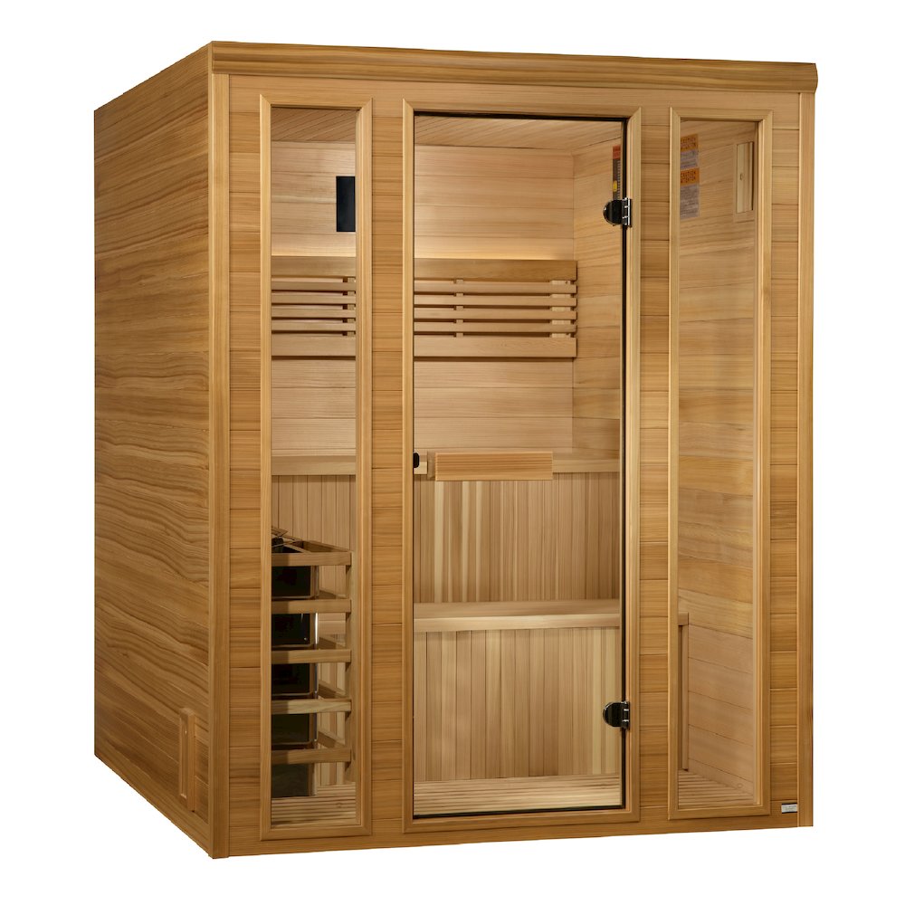 Engelberg Edition 4 - 6 Person Traditional Steam Sauna. Picture 2